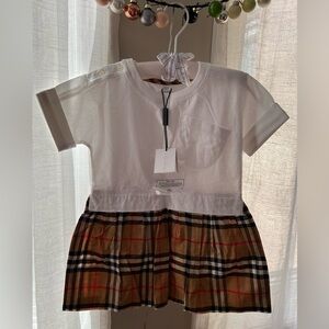 NWT Burberry toddler dress 2Y